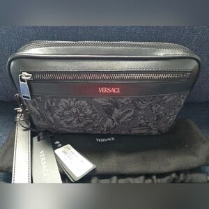 Versace NWT Wristlet Clutch